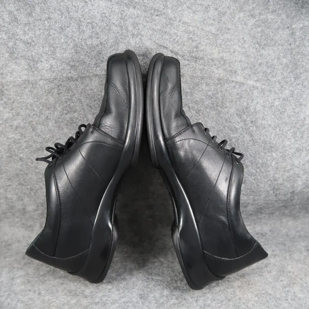 Dansko Shoes Mens 42 Oxford Ty Black Leather Dress Career Lace Up Comfort Casual
